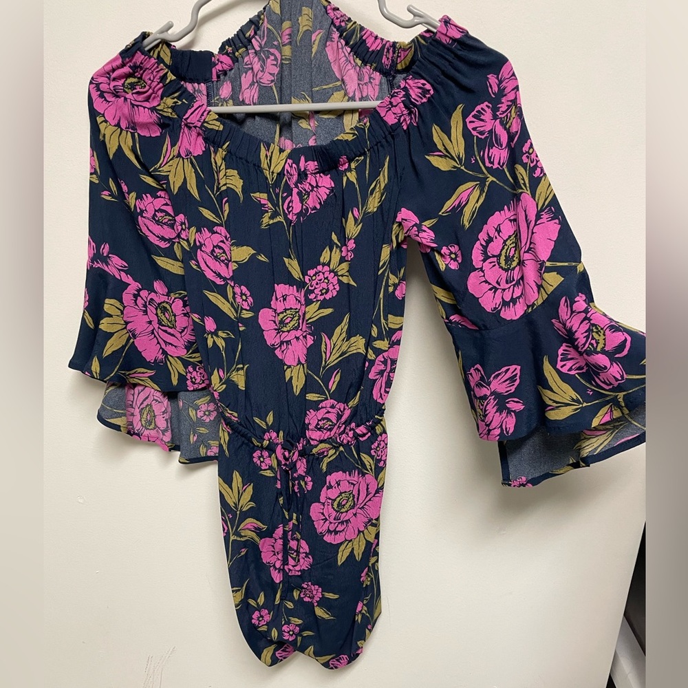 Off Shoulder Romper